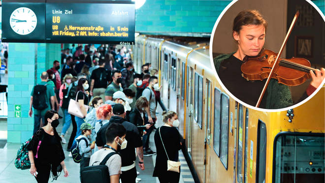 Classical music comes to Berlin’s U-Bahn. Picture: Alamy / Getty Images